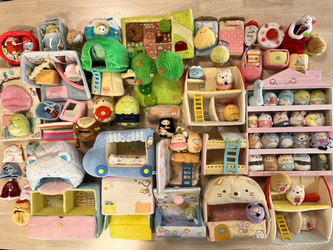 すみっコぐらし・マスコット＆お家セット