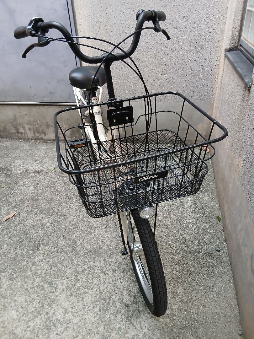 クリームカーゴ　BAA203-O 小径子供乗せ　20インチ　3段変速　ミニベロ