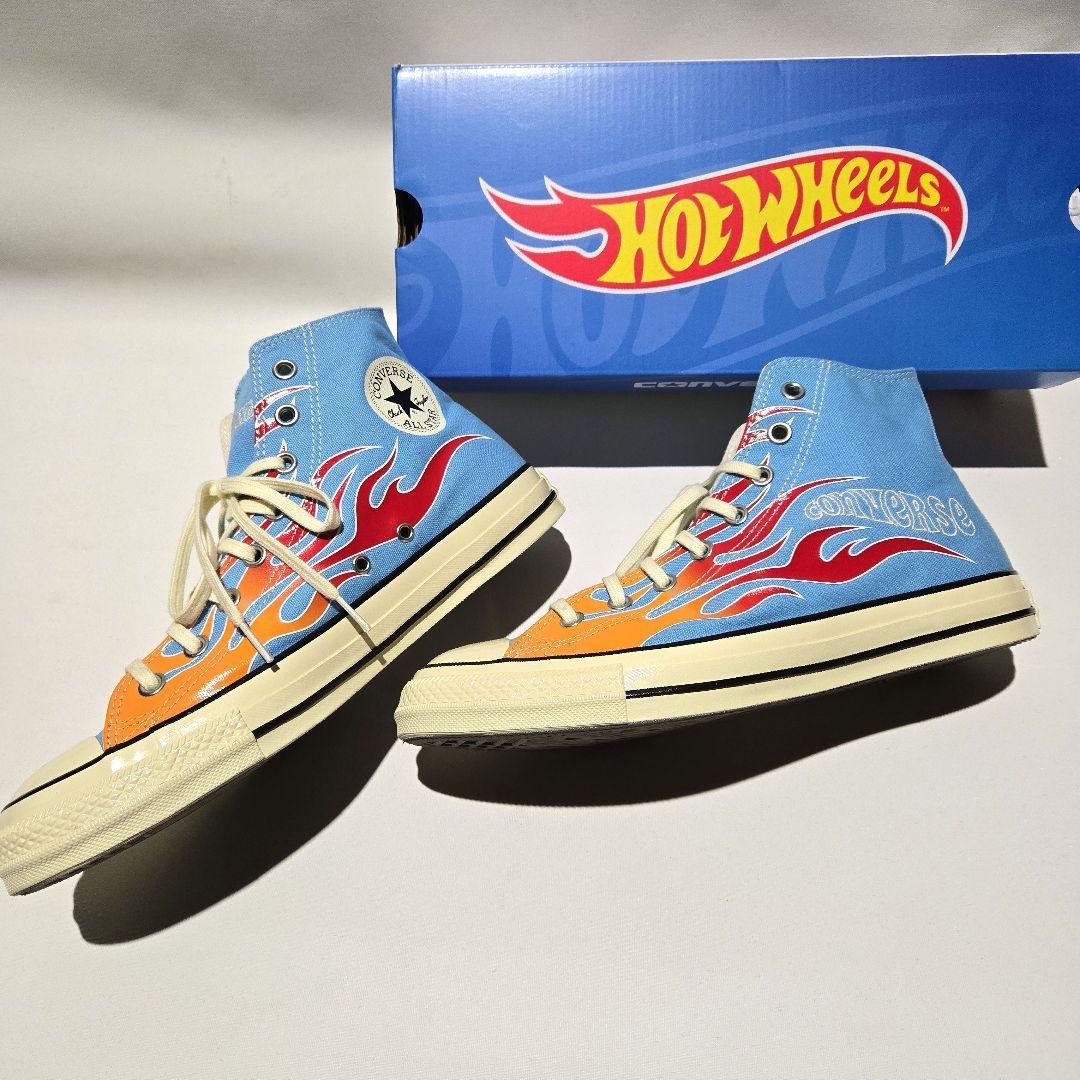 美品 コンバース ホットウィール コラボ 28 cm 箱付き