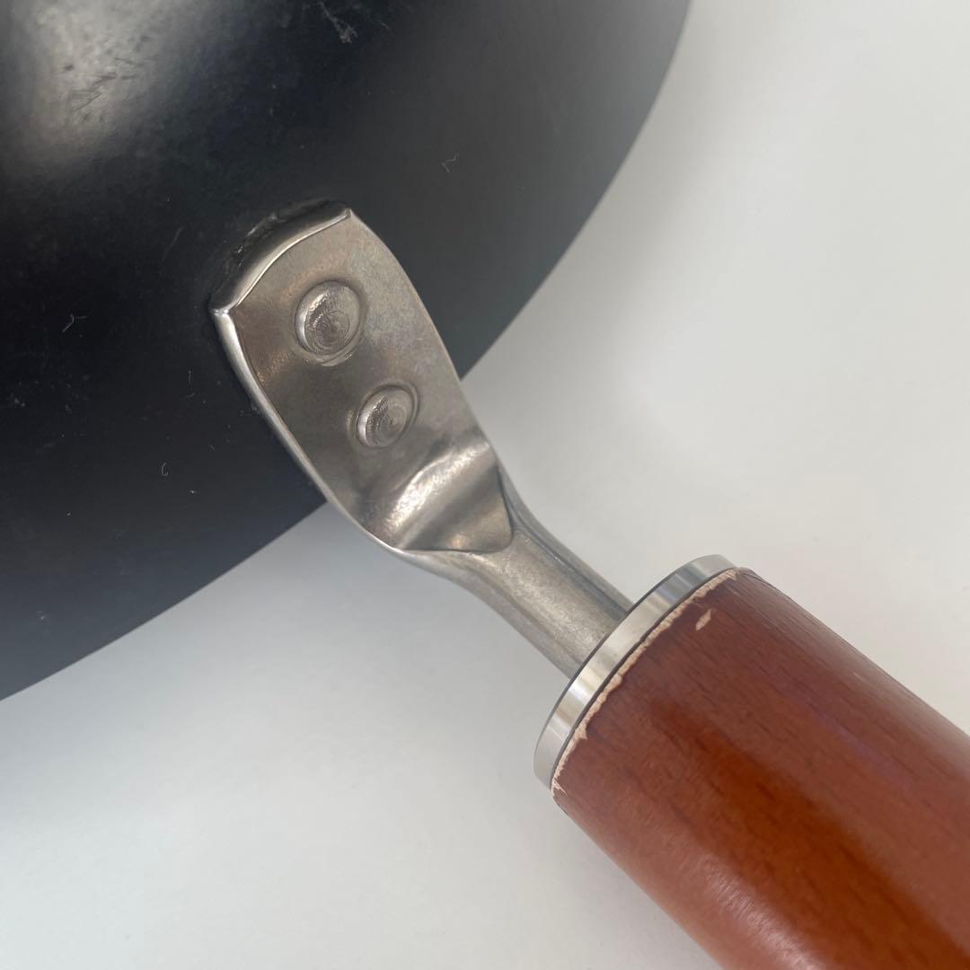 クーベル　ステンレス製　深型フライパン　　　　　ブラック　27cm