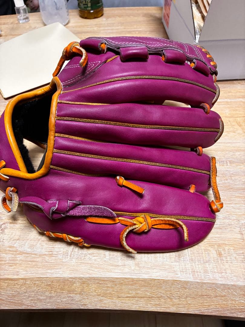 左利きミズノグラブ