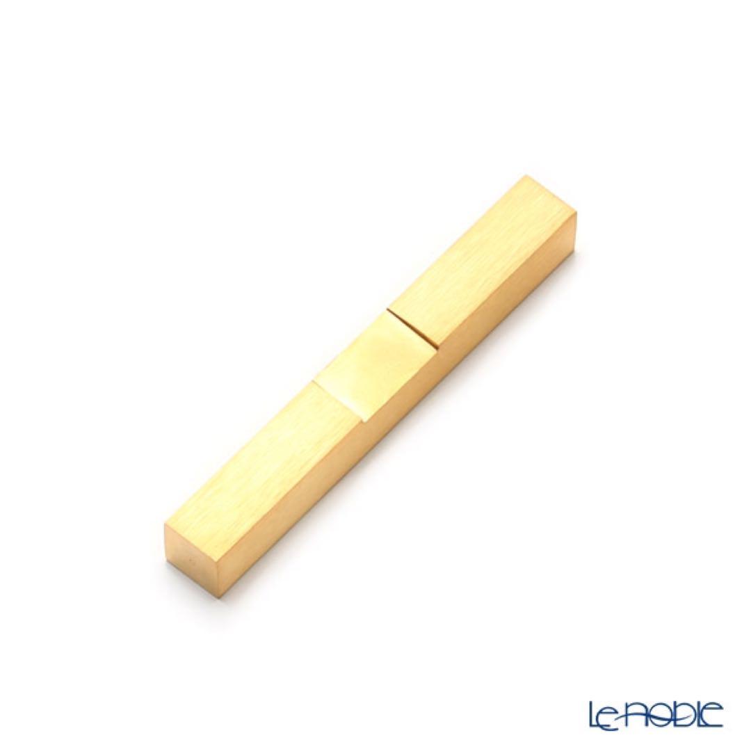 Cutipol クチポール ゴア 箸＋箸置きセット ホワイト　ゴールド 2セット