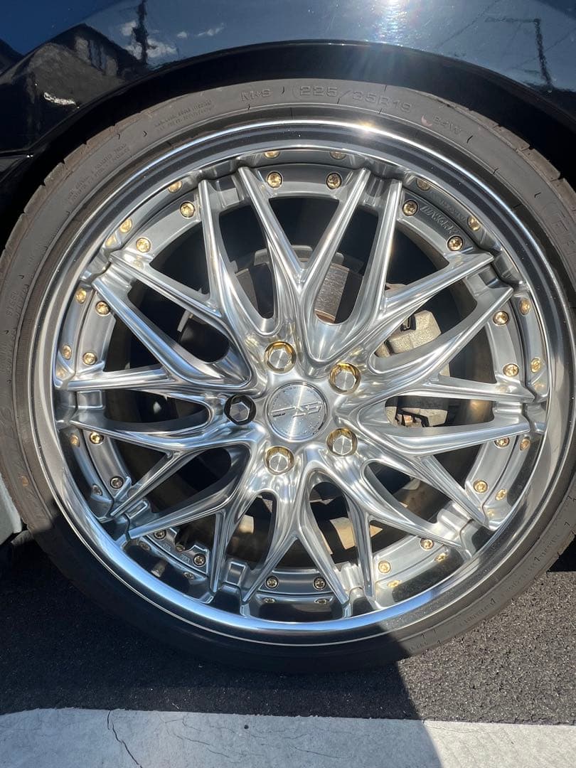 Sクヴェル19インチ4本タイヤ付き