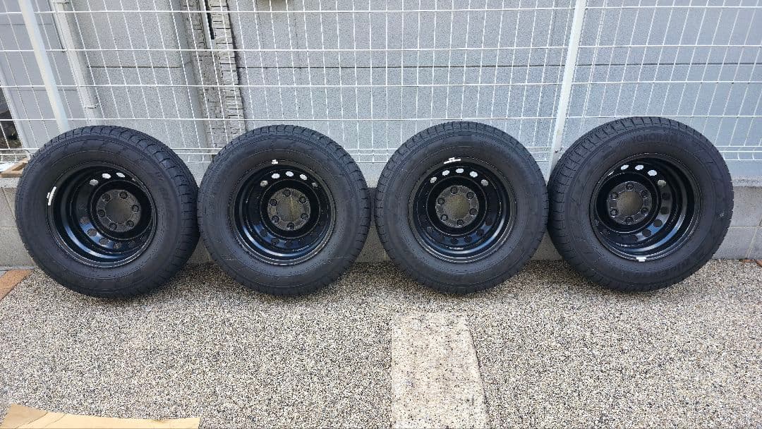 送料込ほぼ新車外しヨコハマ ブルーアース195/80R15 107/105Q