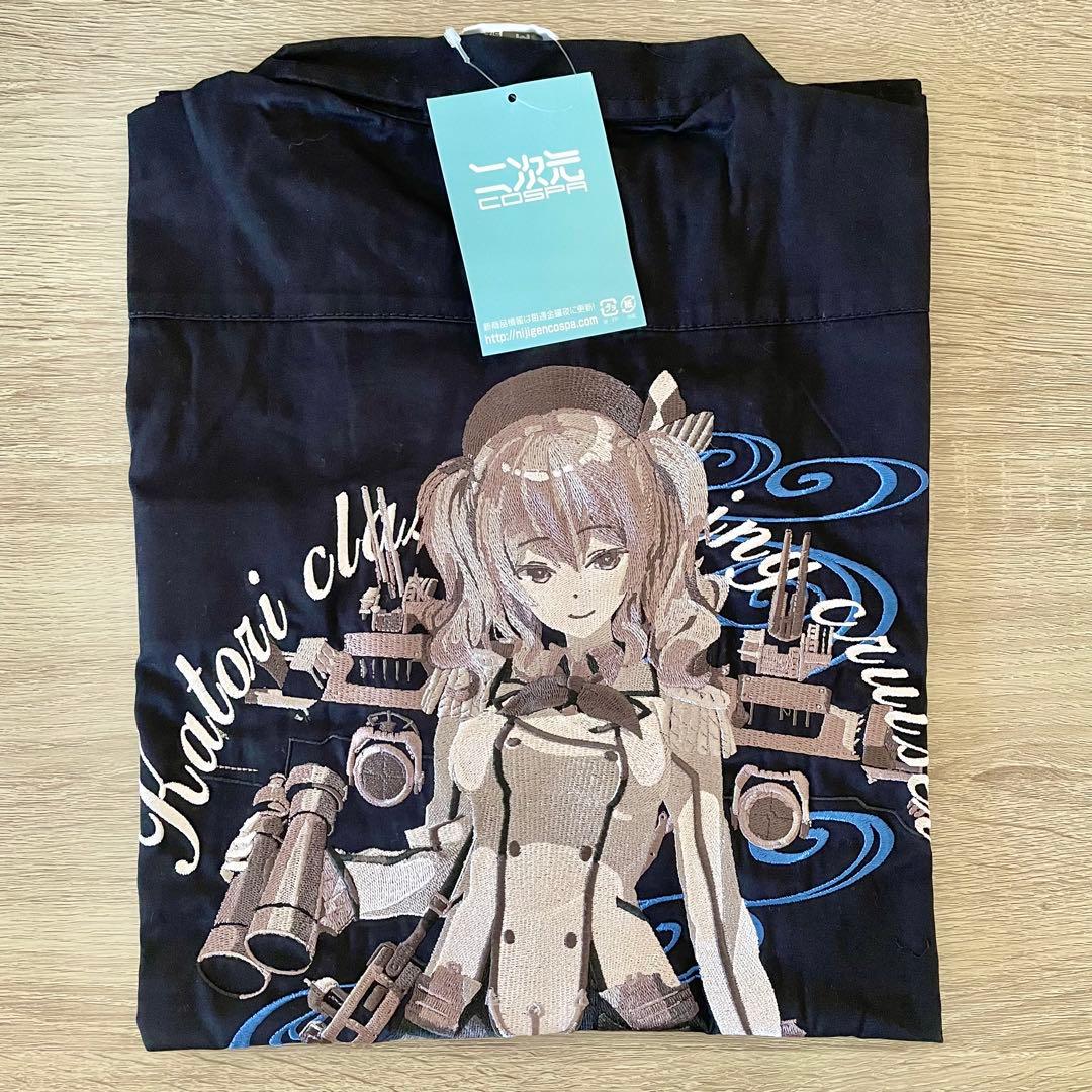 ♡新品未使用!!艦これ鹿島刺繍ワークシャツ♡