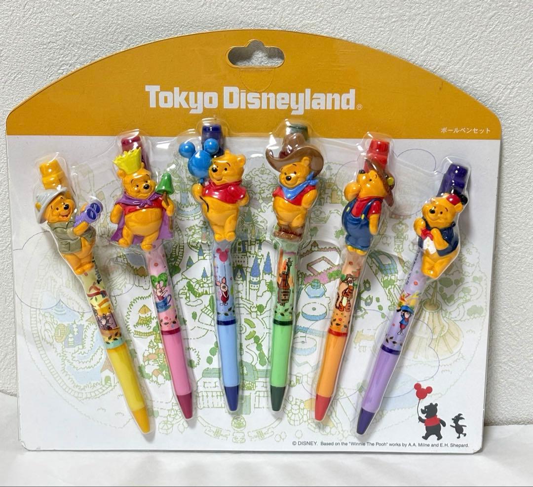 レア！　ディズニーランド　くまのプーさん　ボールペンセット　即購入可能！