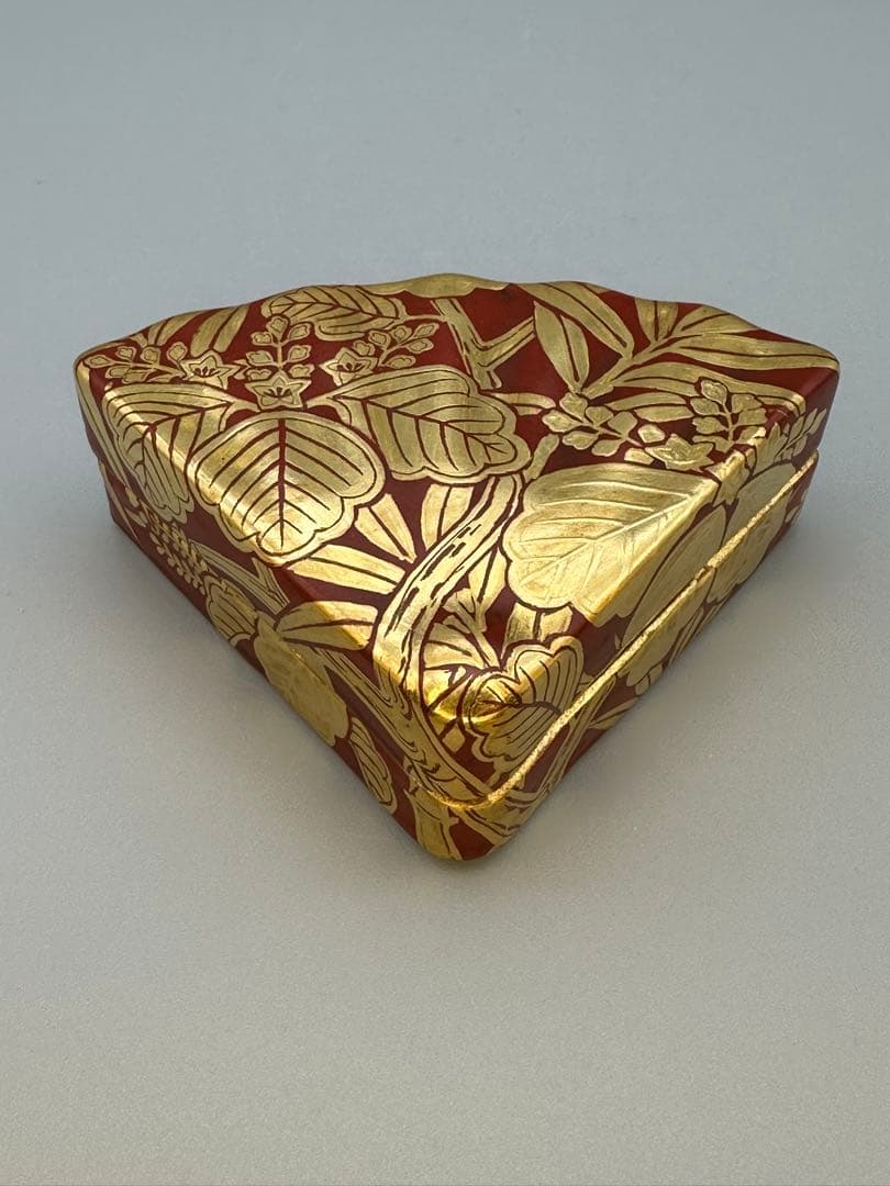 茶道具　香合　真葛香斎　扇