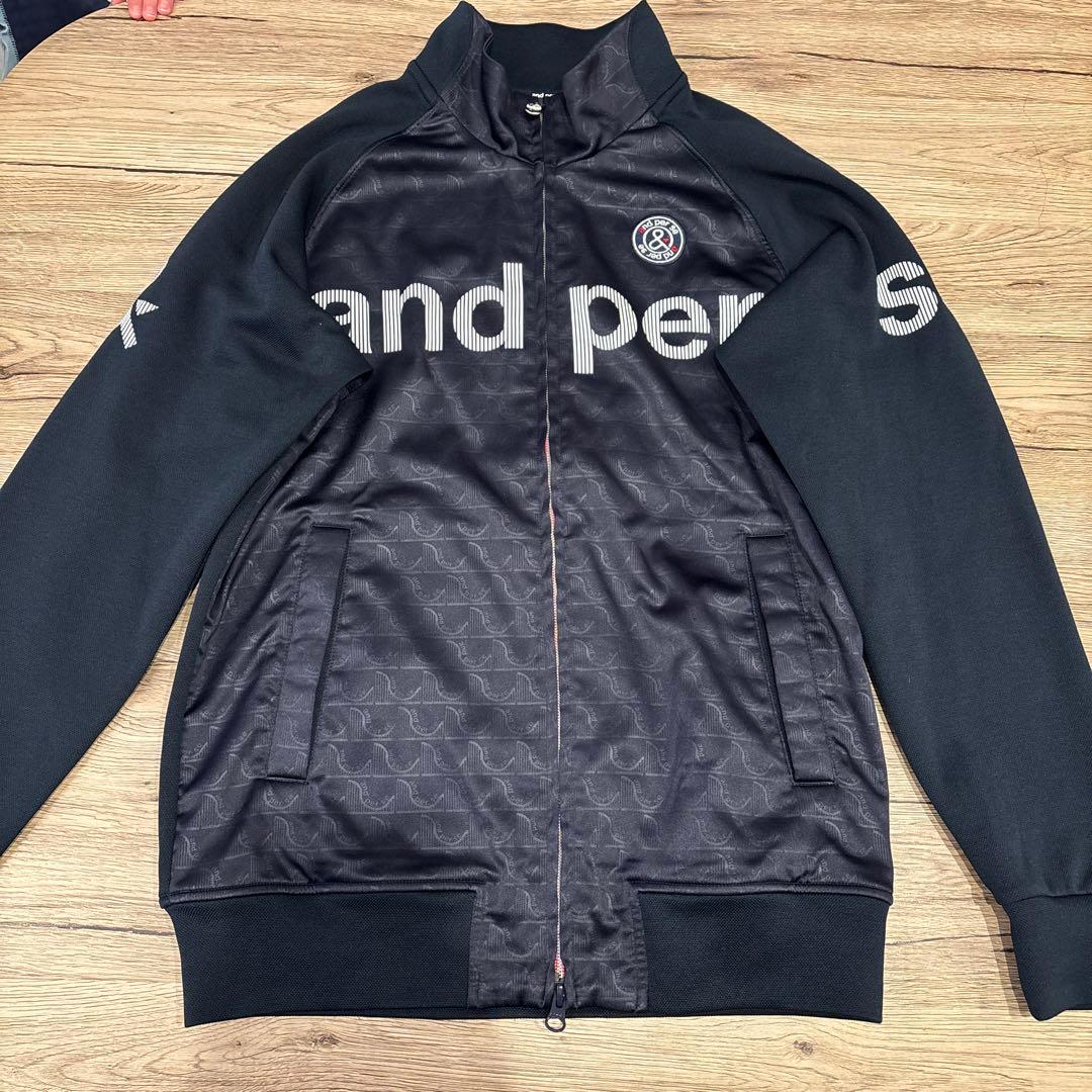 and per se ゴルフ ジャケット（ジャージ素材）