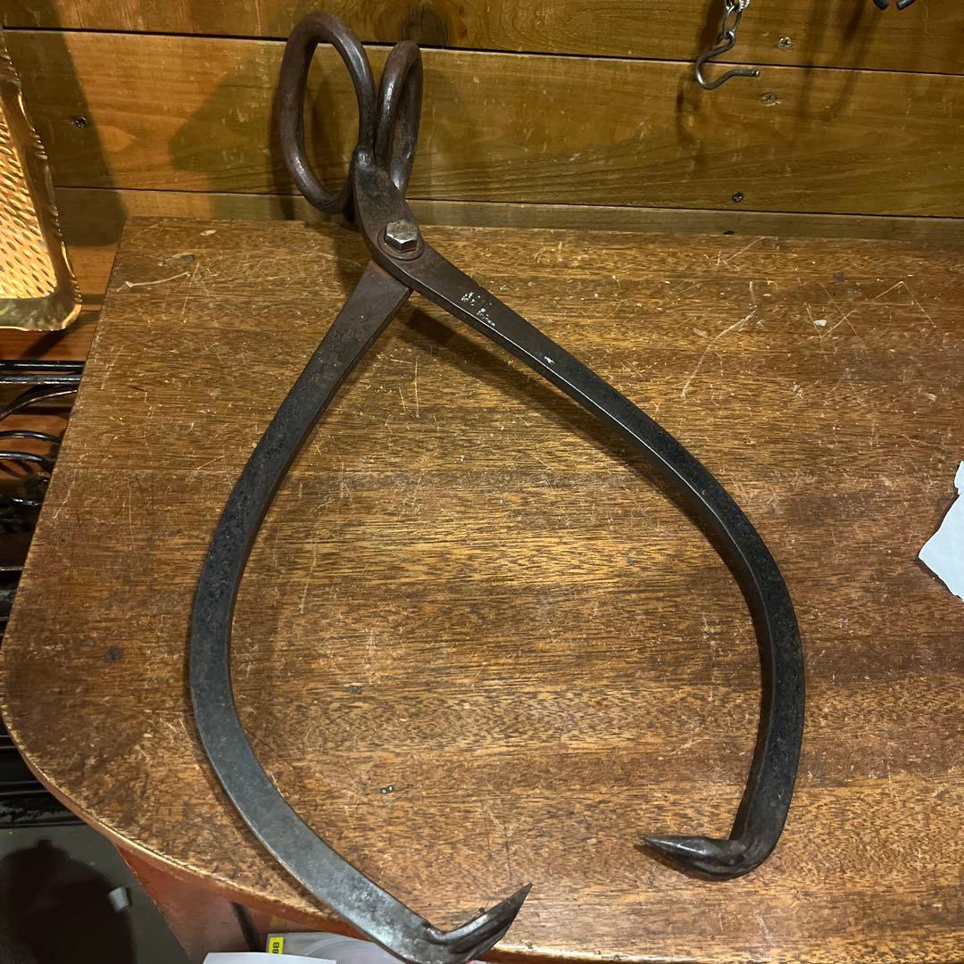 アンティーク　氷ハサミ