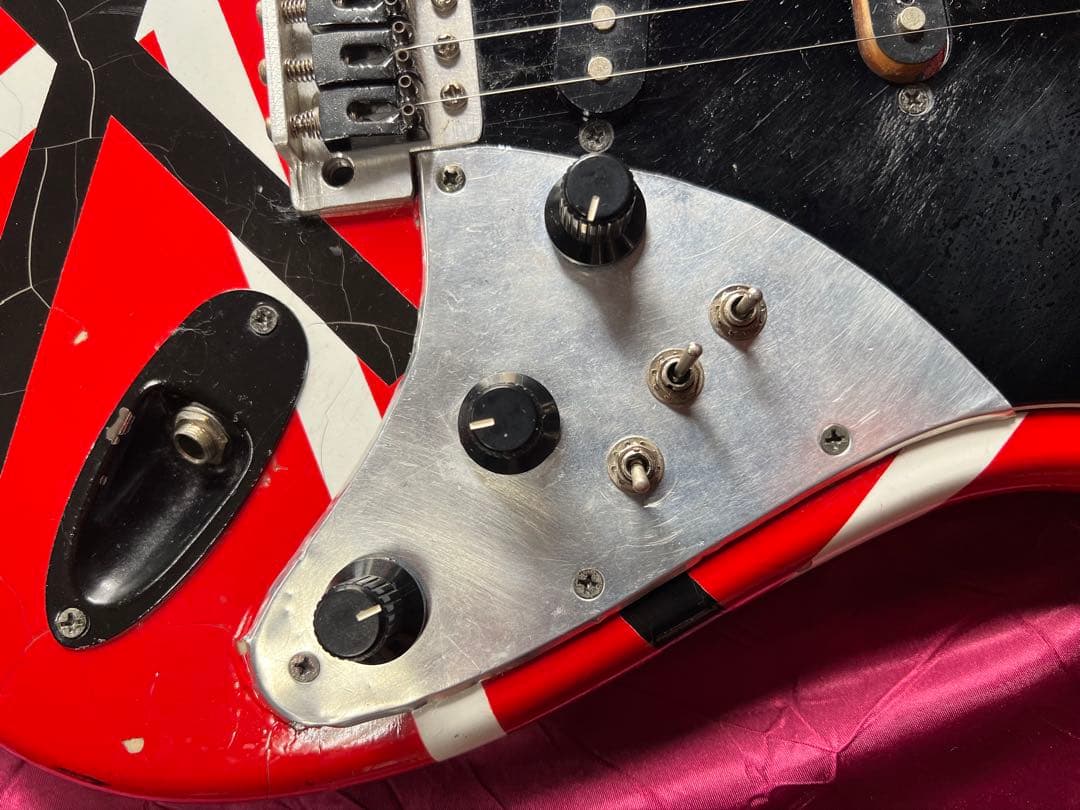 検)EVH ヴァンヘイレン フランケンエレキギターメーカー不明ストラトキャスター