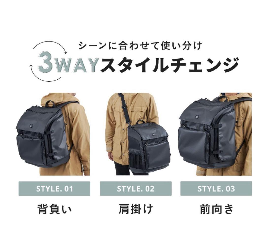 値下！AIRBUGGY 3WAY バックパックキャリア　クールベージュ説明書付き