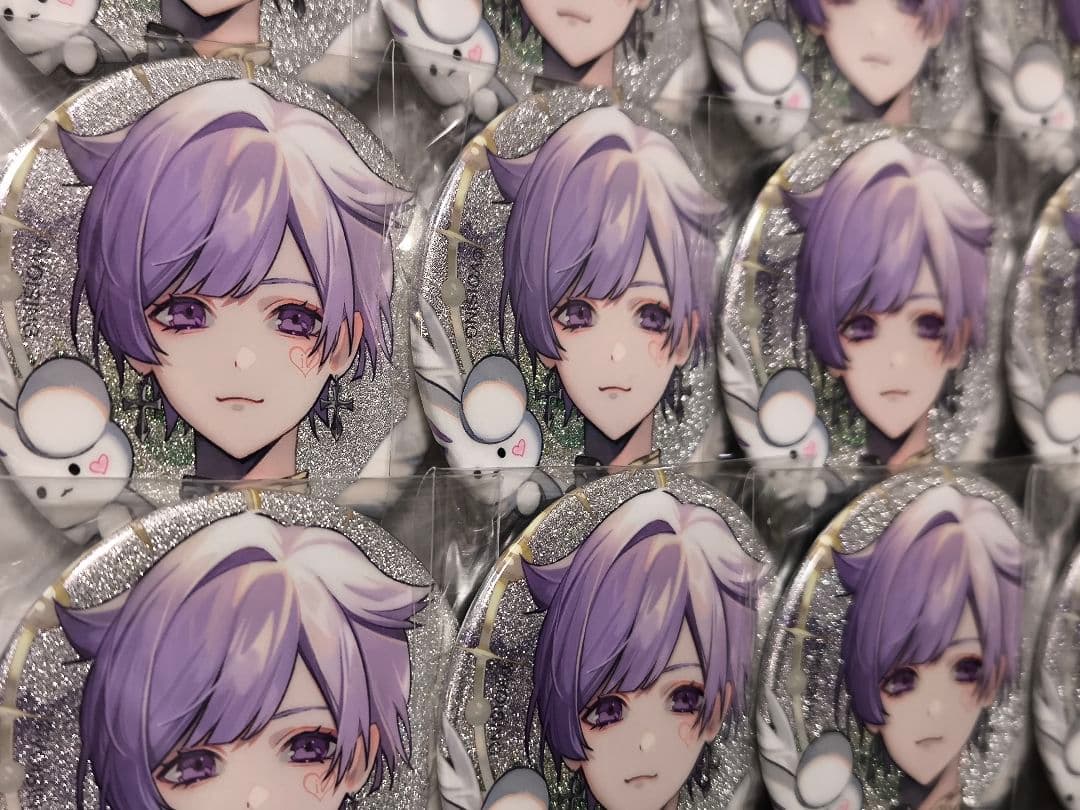 いれいす　初兎　缶バッジ付き痛バ