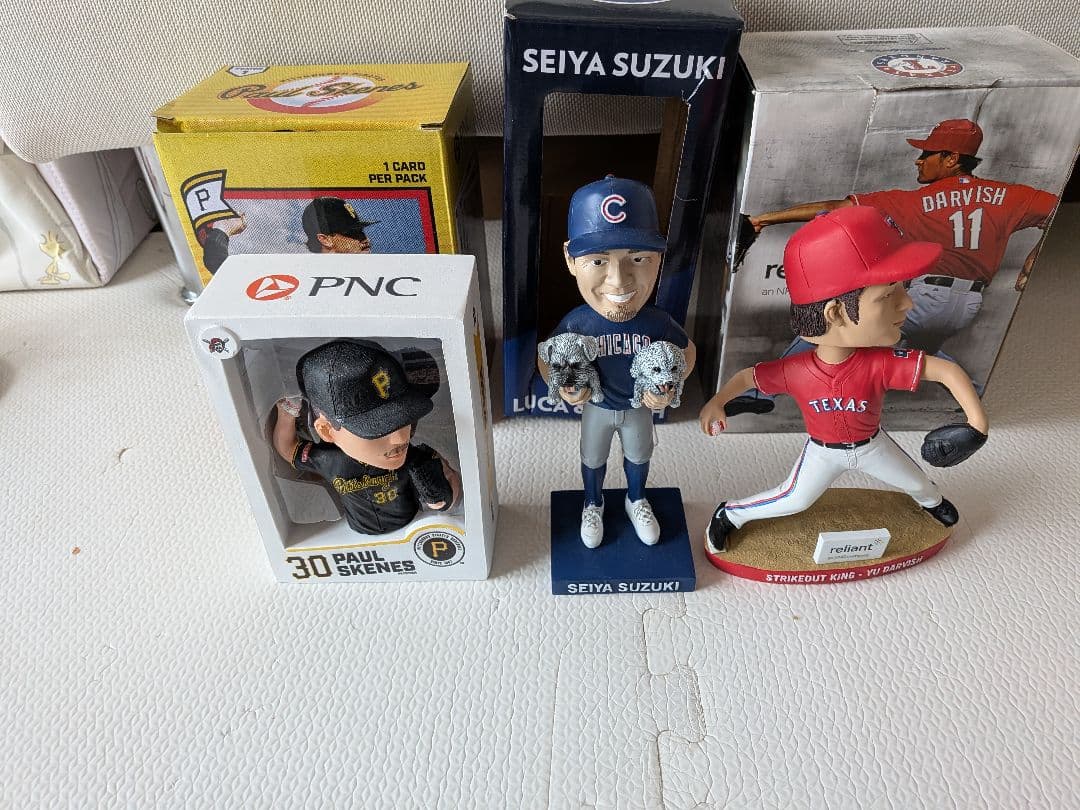 ポールスキーンズ　ボブルヘッド　鈴木誠也　ダルビッシュ有　まとめ売り