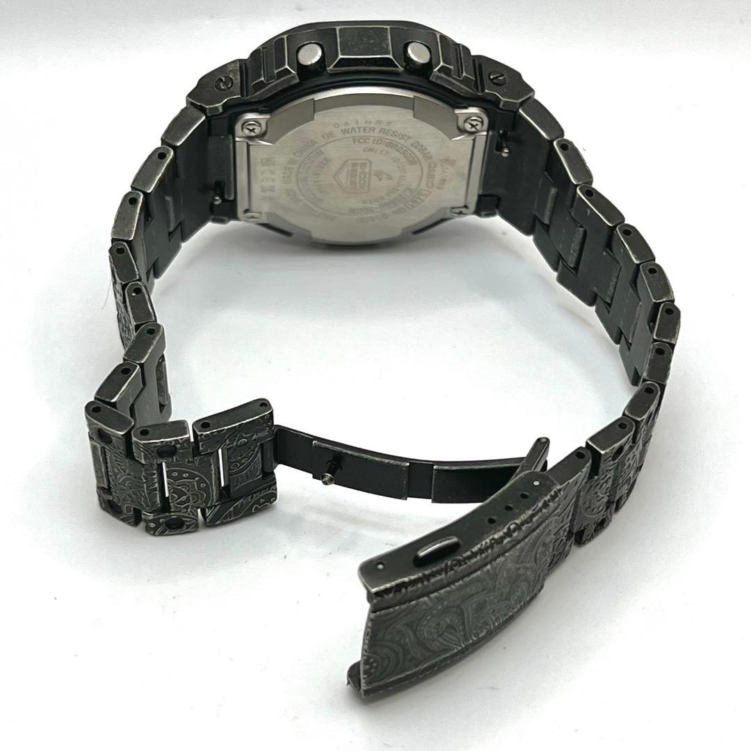 新品 G-SHOCK GW-B5600メタルカスタム ペイズリー ソーラー電波
