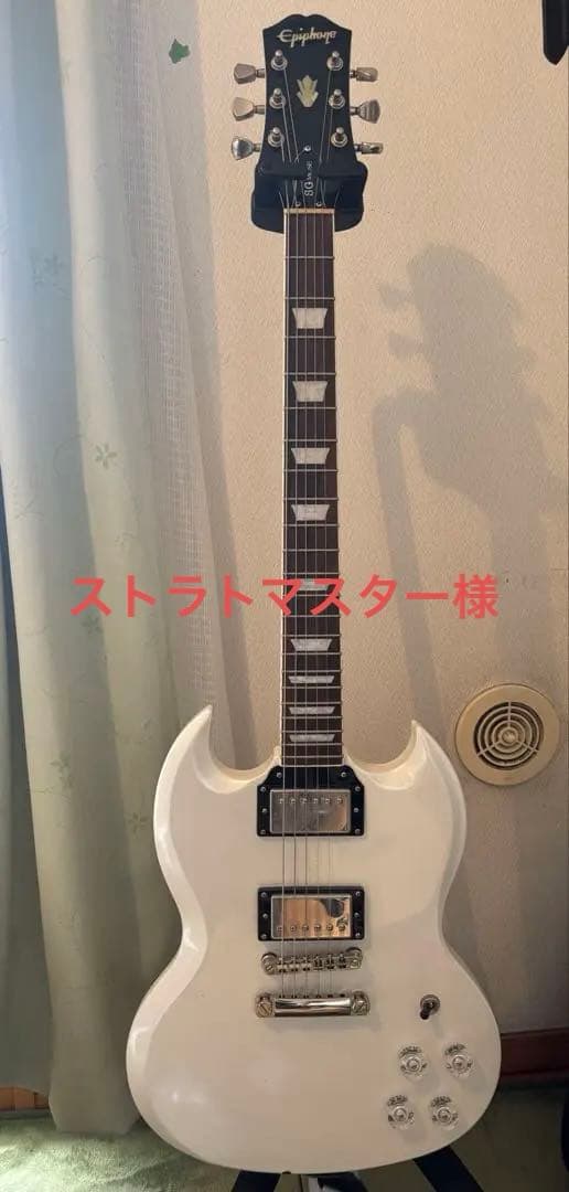 Epiphone SG Muse ホワイトメタリック