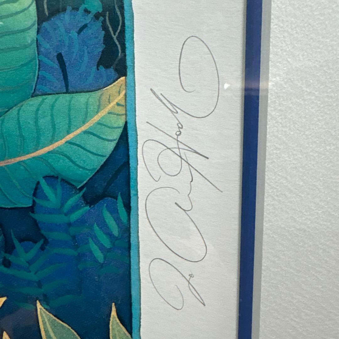 ジョアン フック Joan Hook トロピカルガーデンの鳥たち