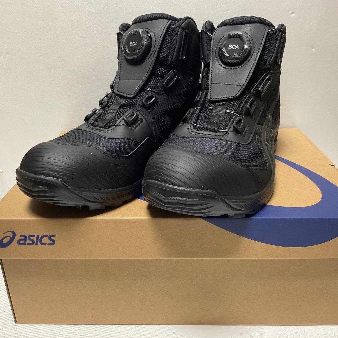 ①アシックス安全靴 WINJOB CP604 G-TX BOA 26.5cm