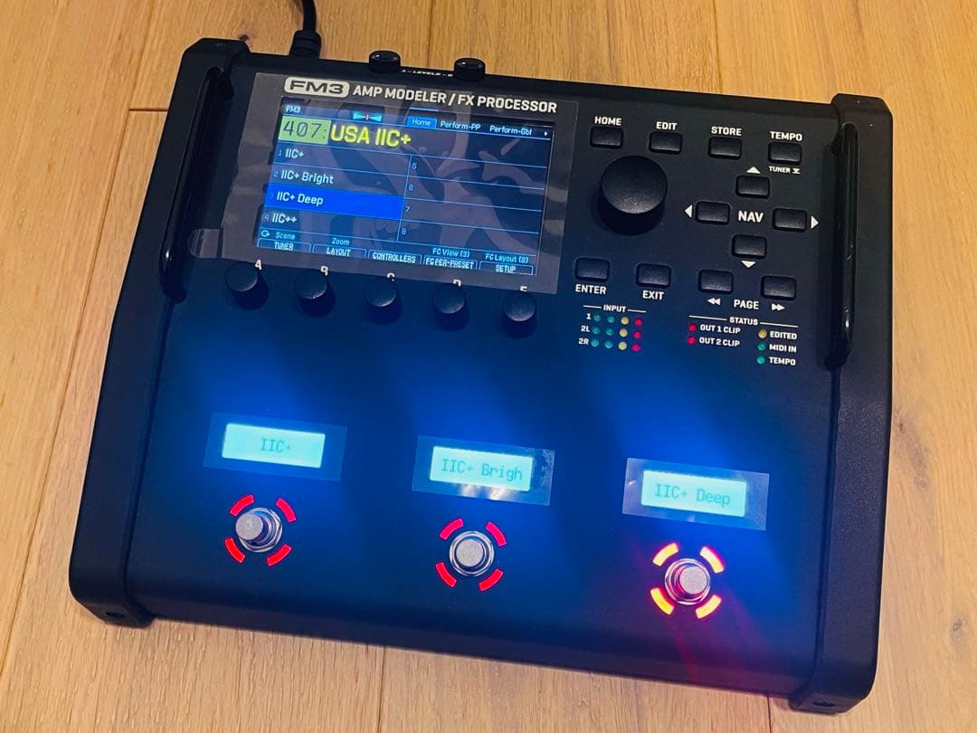 美品FM3 fractal audio systems 追加データ入り