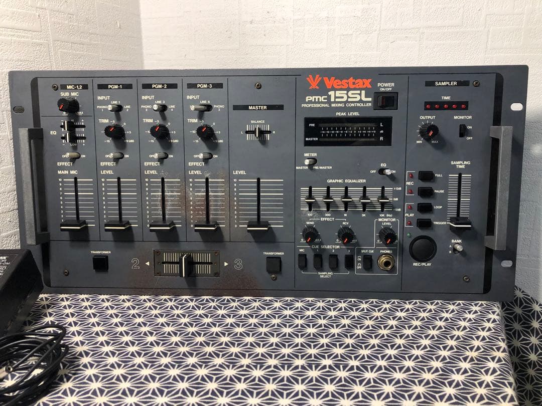 VESTAX ベスタクス　PMC15SL PMC-15SL フェーダーメンテ