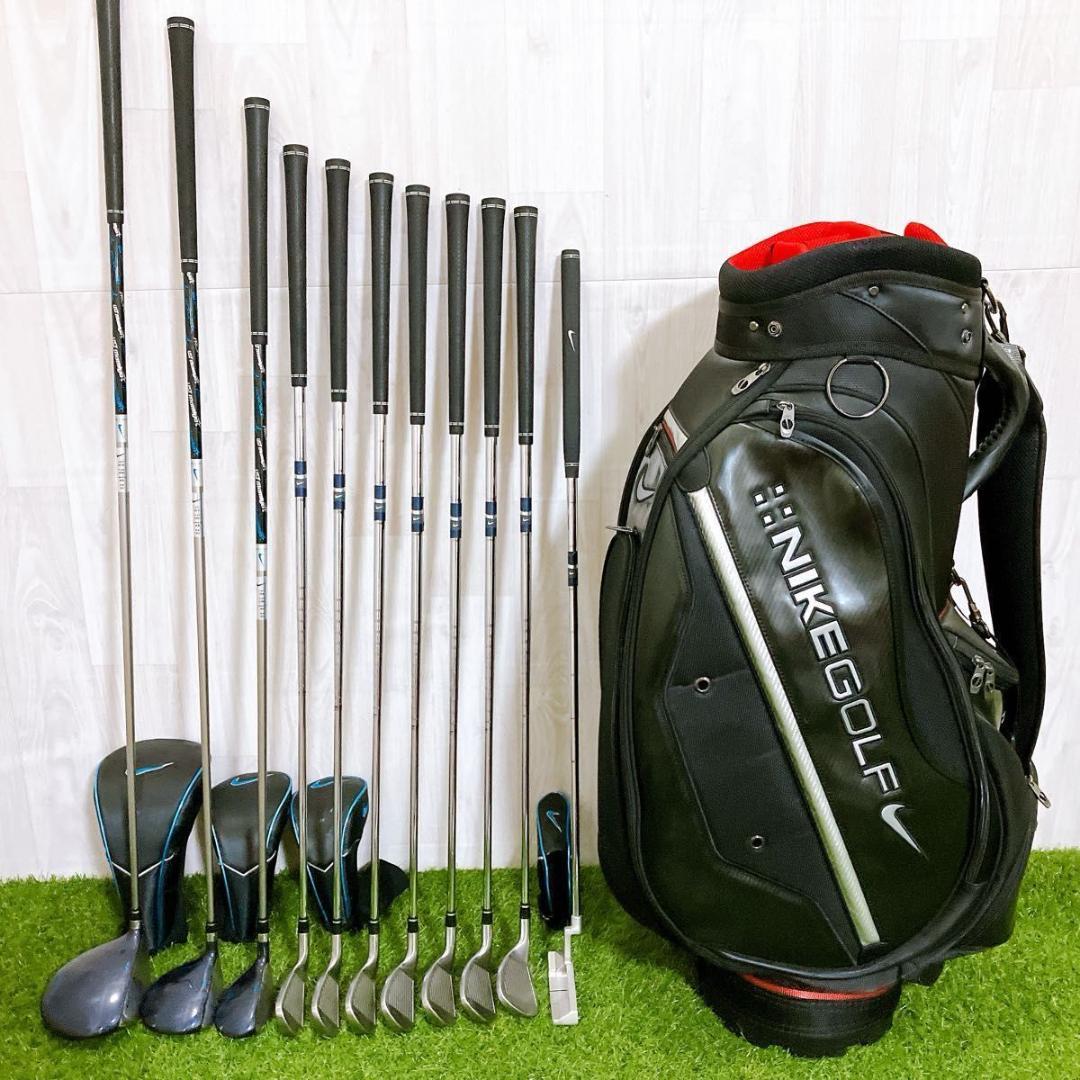 大人気 ナイキ スリングショット メンズゴルフセット 11本 初心者 右