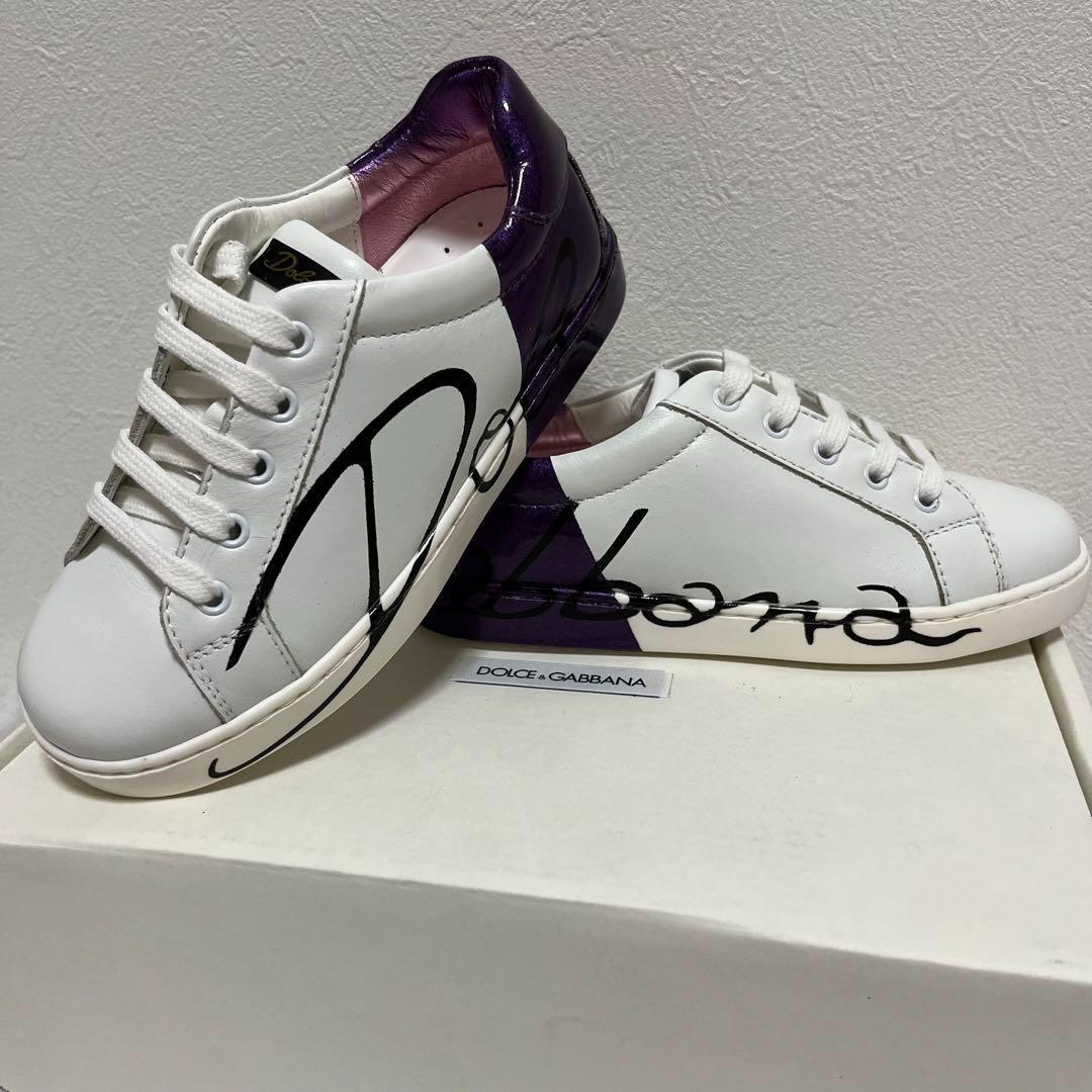 【新品未使用】D&G ドルチェアンドガッバーナ　17.5cm シューズ