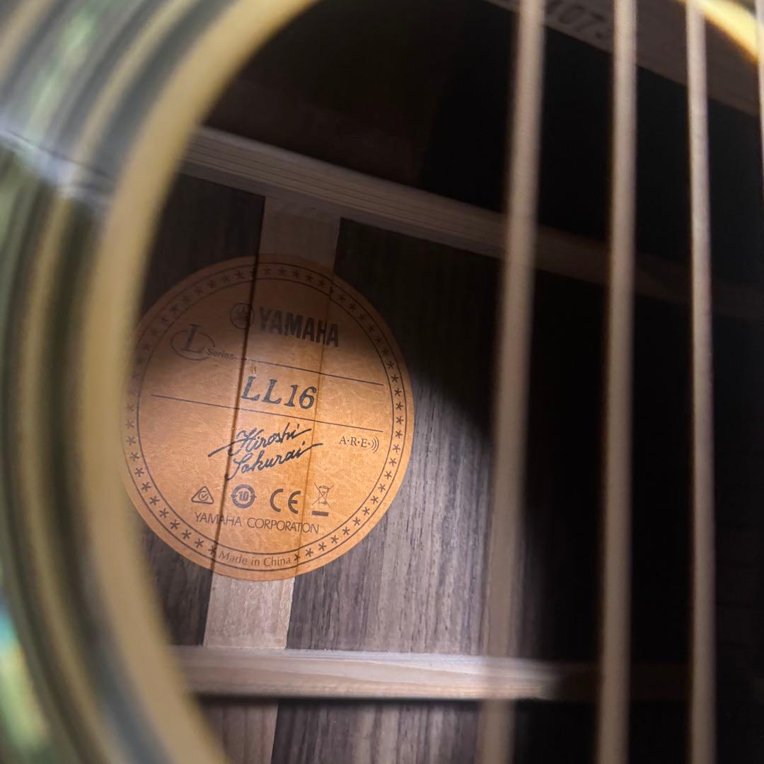 [YAMAHA] LL16 ARE(専用セミハードケース付き) アコギ