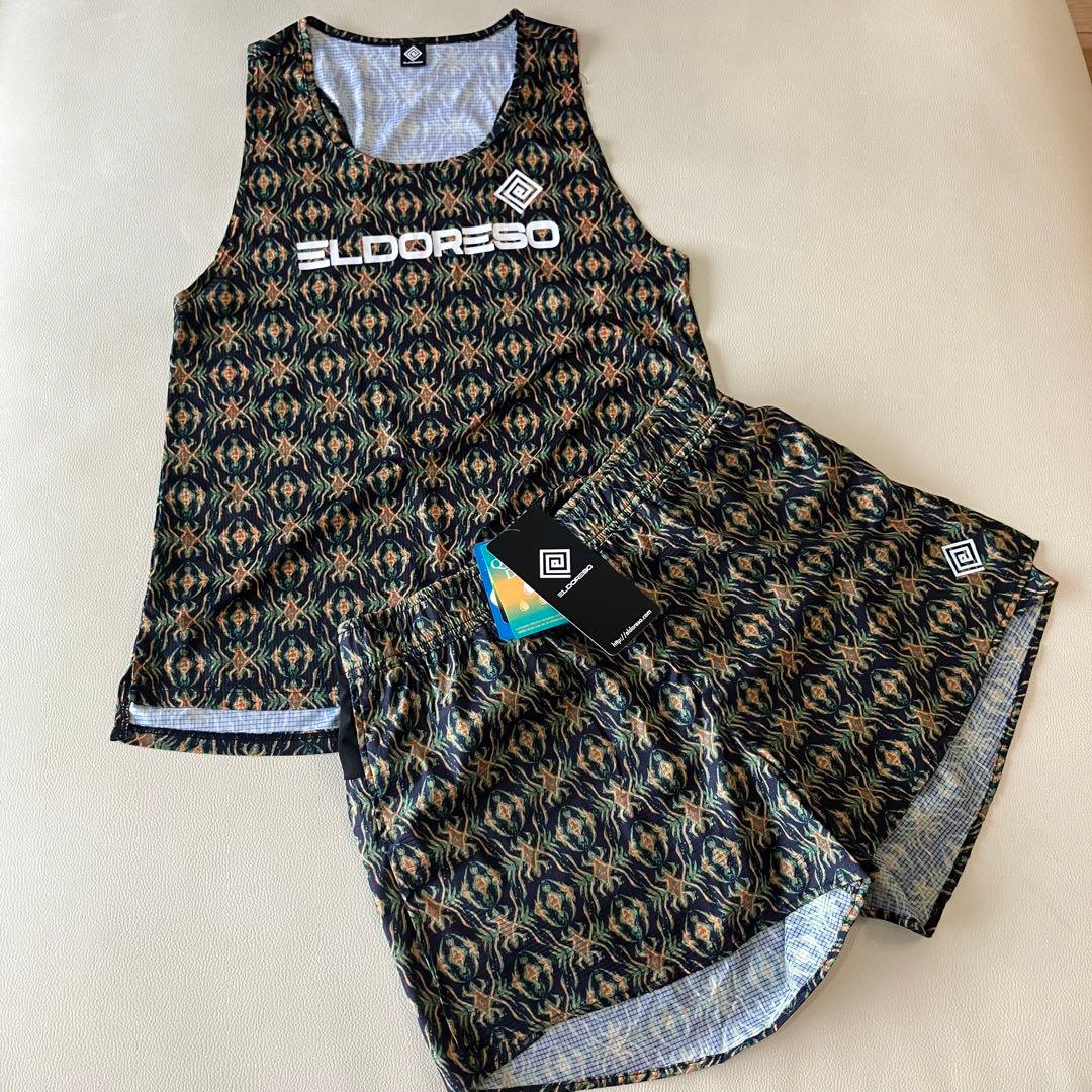 ELDORESO★タンクトップ・レディースM★ランパン・ユニセックスM★セット