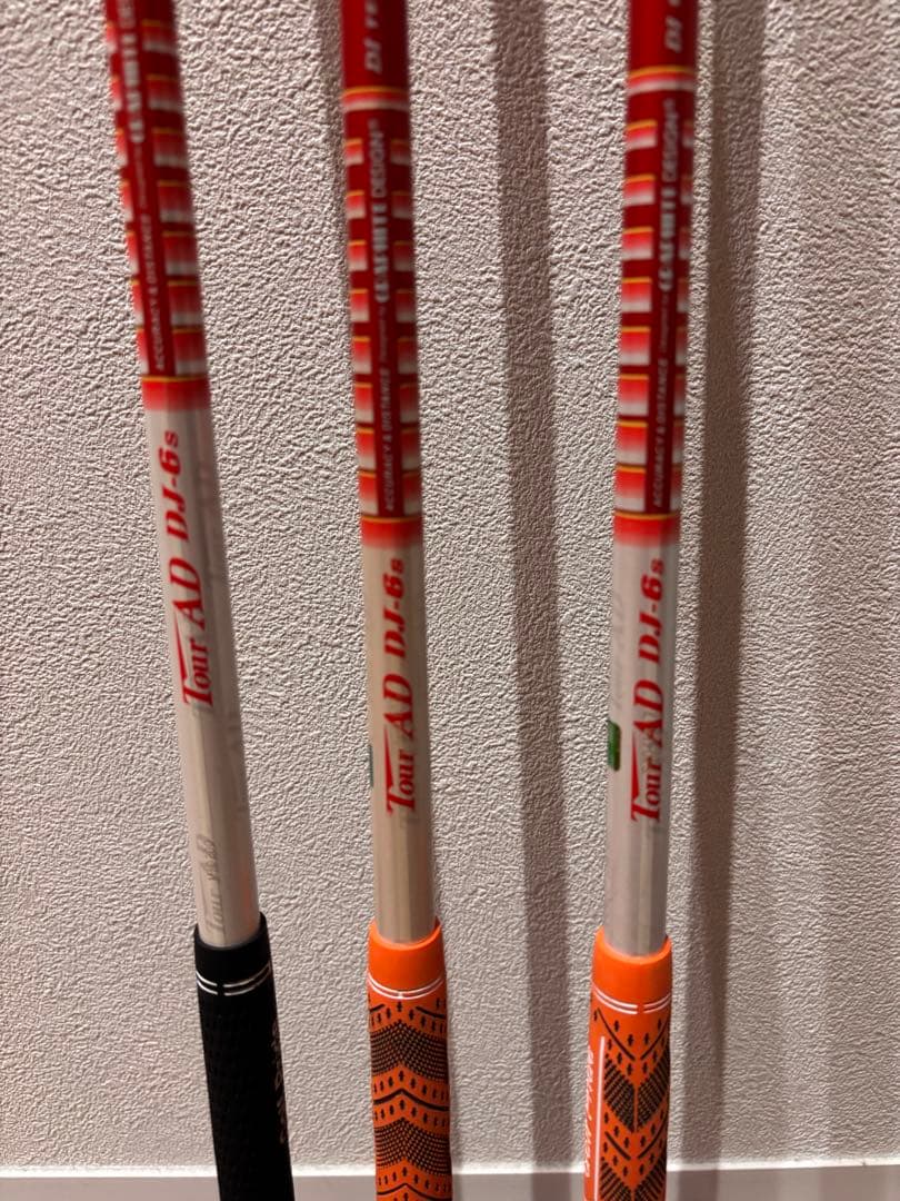 Tour AD DJ-6S DW・3w・5w 3本セット・タイトリストスリーブ付