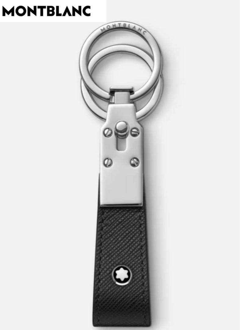 【美品】★MONTBLANC★サルトリアルキーフォブループ ブラック