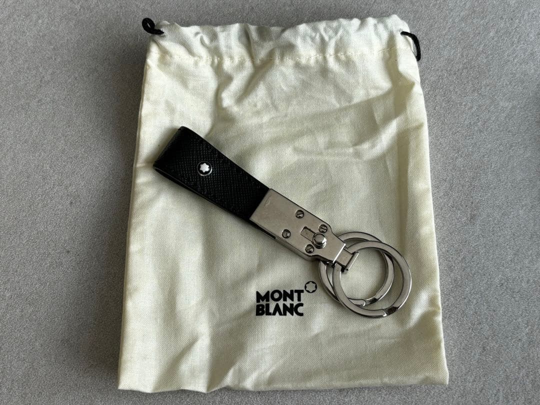 【美品】★MONTBLANC★サルトリアルキーフォブループ ブラック