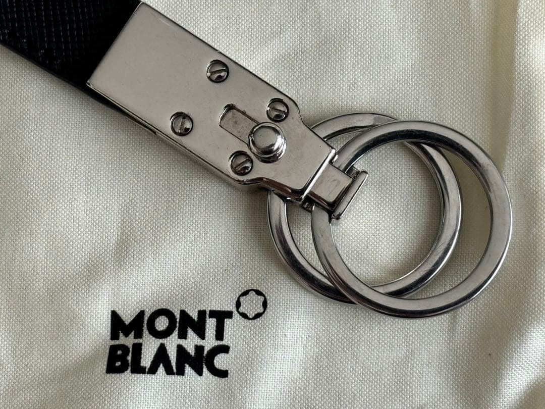 【美品】★MONTBLANC★サルトリアルキーフォブループ ブラック