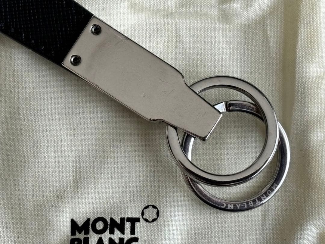 【美品】★MONTBLANC★サルトリアルキーフォブループ ブラック