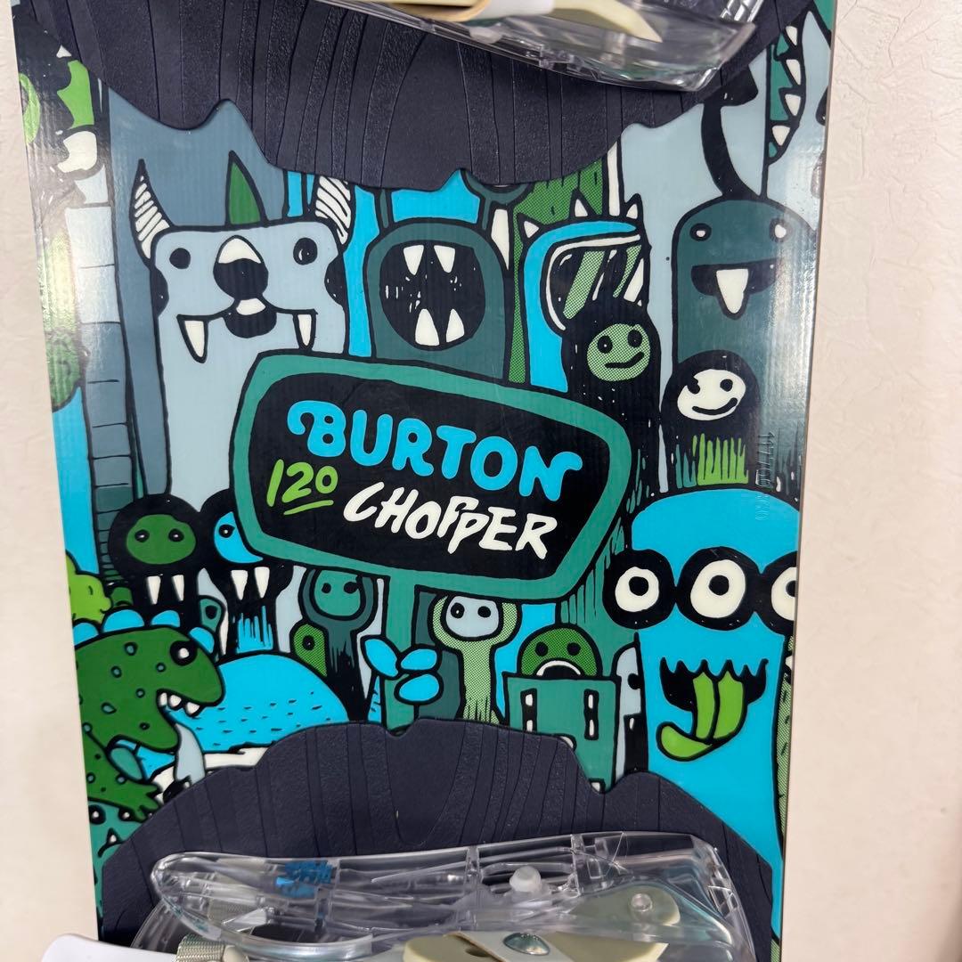 BURTON CHOPPER 120cm スノーボードジュニアセット