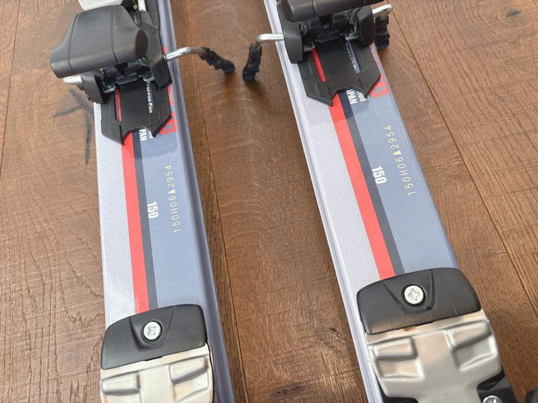 スキーセット　スキー板150cm・ブーツ25.5cm・ストック100cmセット