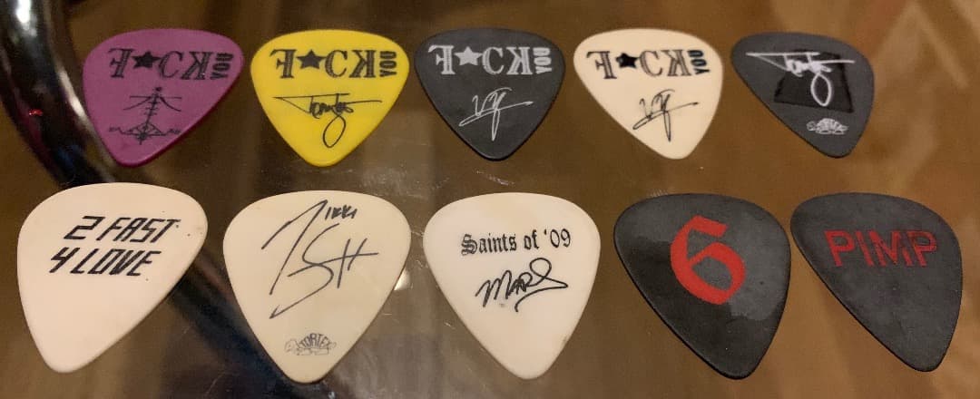 Motley Crue ギターピックセット　モトリークルー