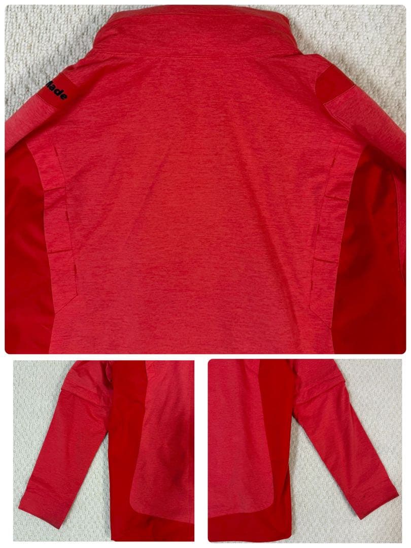 テーラーメイド 雨具 レインウェア セットアップ 赤 XL メンズ O