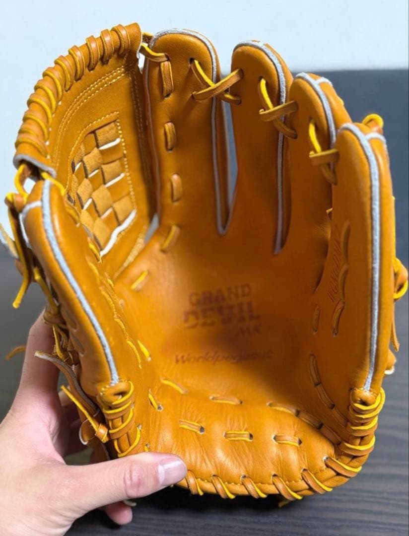 窓*。様 ワールドペガサス グランドデビルMK 硬式・軟式兼用 内野手・オールラ