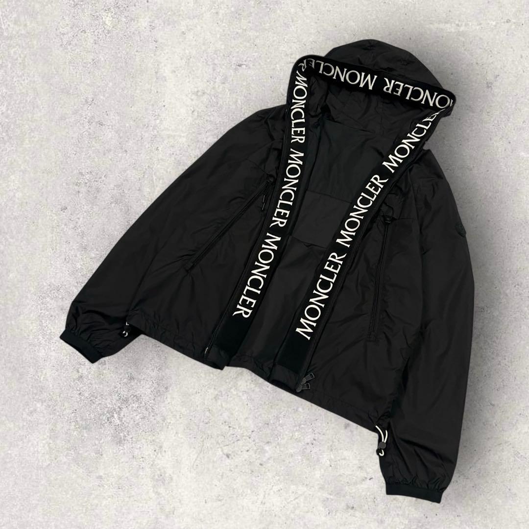 12041【美品・QR鑑定済み】モンクレール　MASSEREAU ジャケット　黒