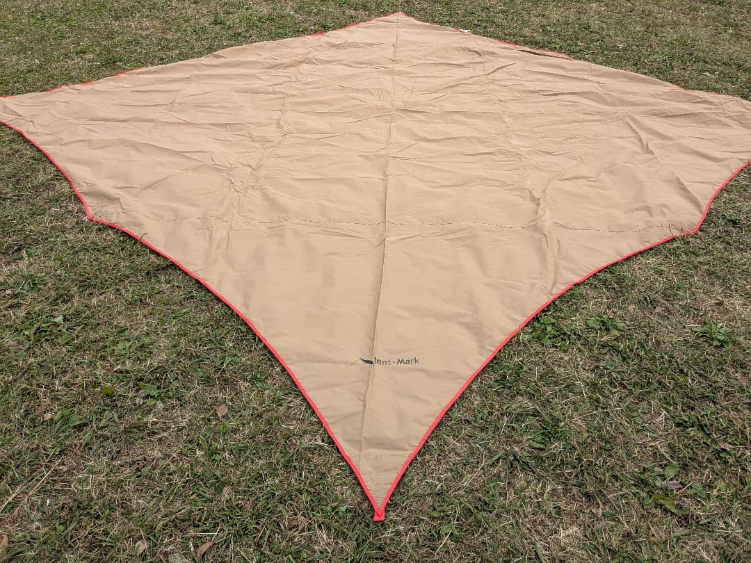 【廃盤品】テンマクデザイン　焚火タープ TCウイング+難燃シート付き