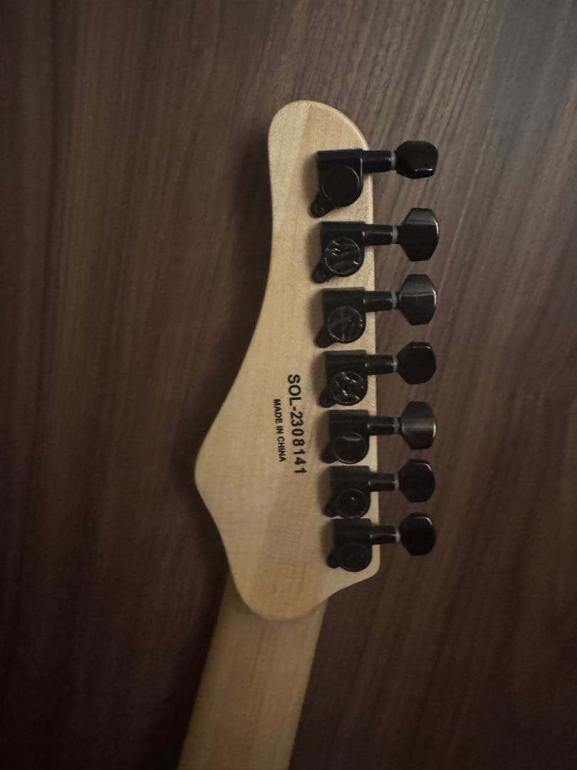 【限定美品】シェクターOL-NV-7-2H-FXD 7弦ギターschecter