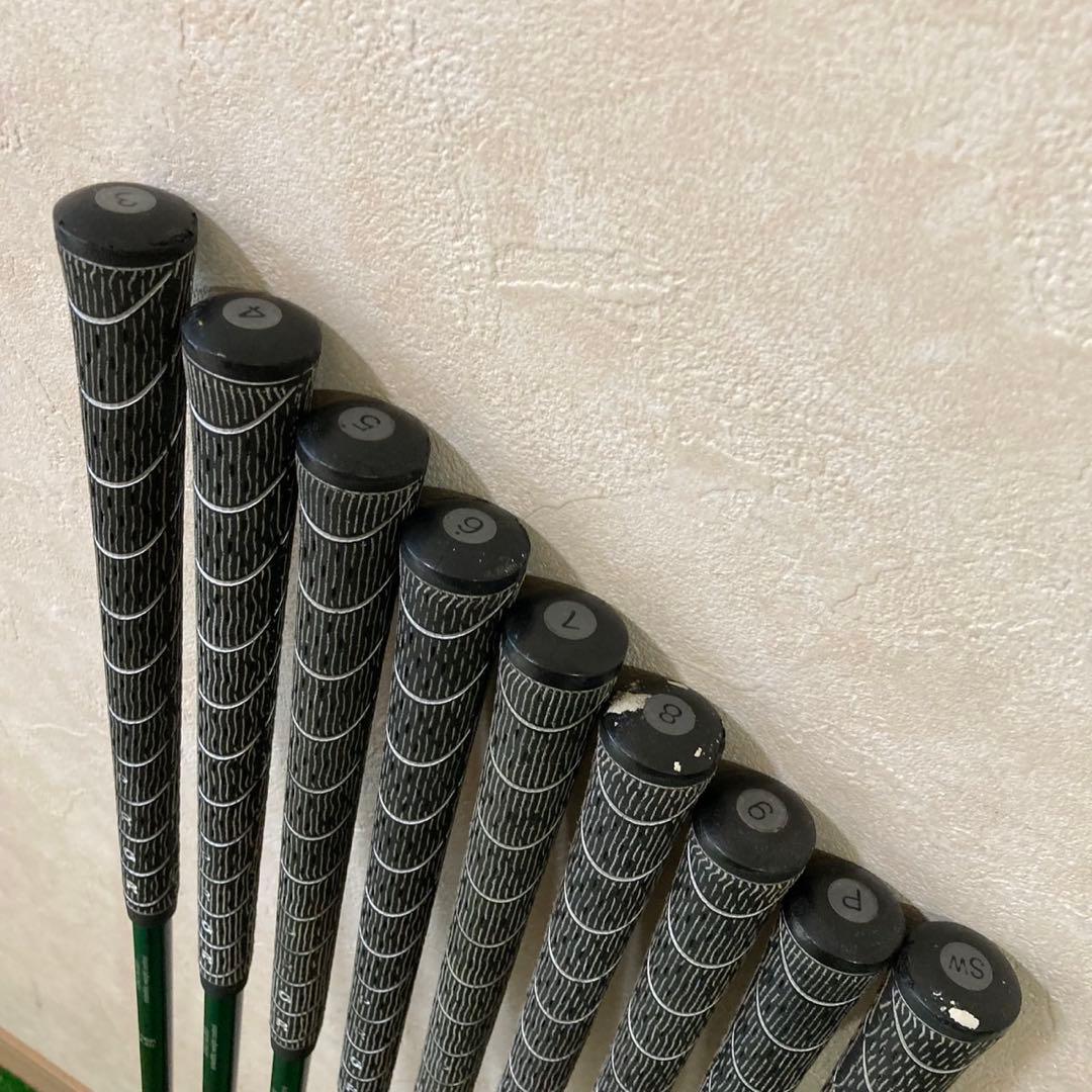 PRGR DATA811 三浦技研 3〜9PS 9本セットM-40