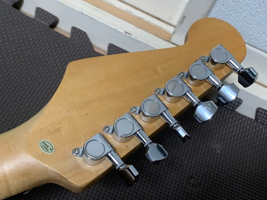 SELDER セルダー ストラトキャスター タイプ 緑系 エレキギター ST