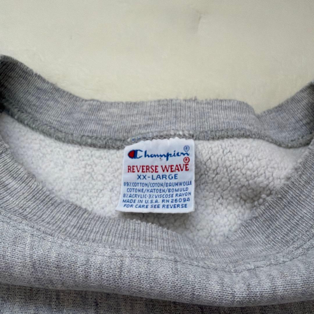 s*様 Champion HARVARD リバースウィーブ XXLグレー染み込み