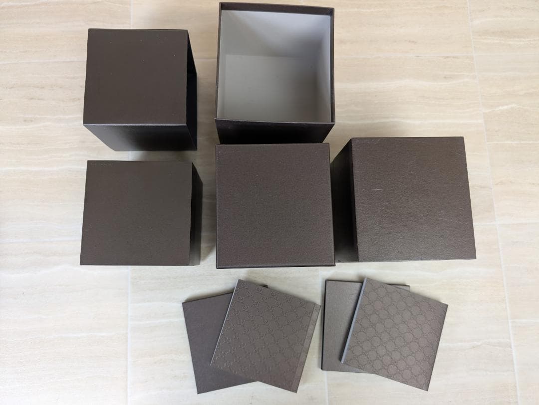 まとめ売り　GUCCI　グッチ　空箱　空き箱　ボックス　アクセサリー　ケース