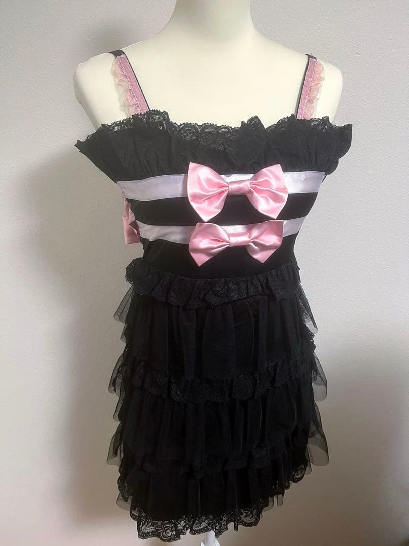 ラパフェ La♡Pafait ミニワンピースy2k 平成 姫ギャル 姫カジ