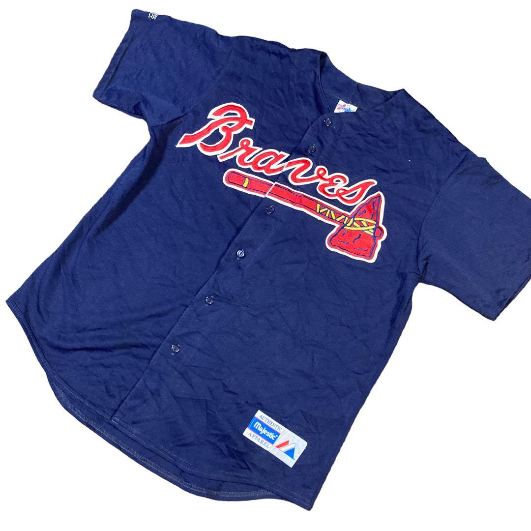応援グッズ Atlanta Braves Kenny Lofton GAME SHIRT