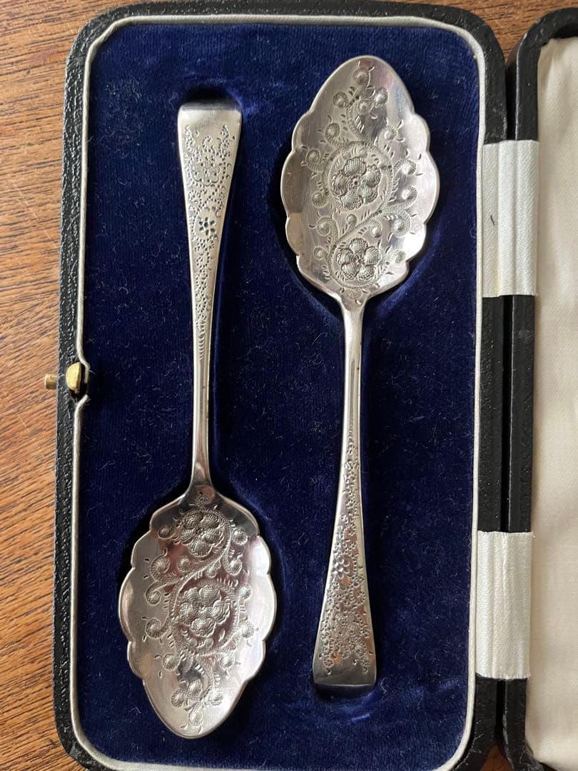 最終値下げ　アンティーク　銀食器　シルバー　ジャムスプーン