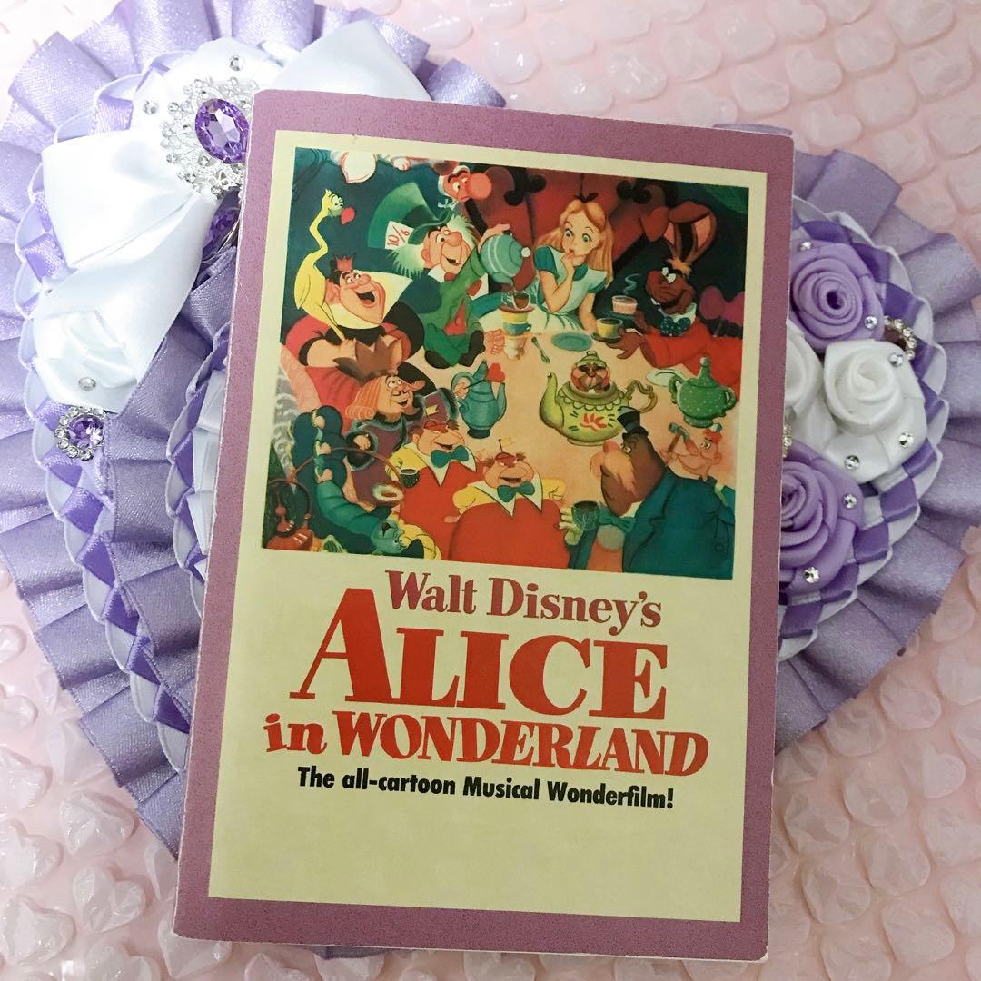 【未使用品】不思議の国のアリス　メモ帳　ノート　パラパラ漫画