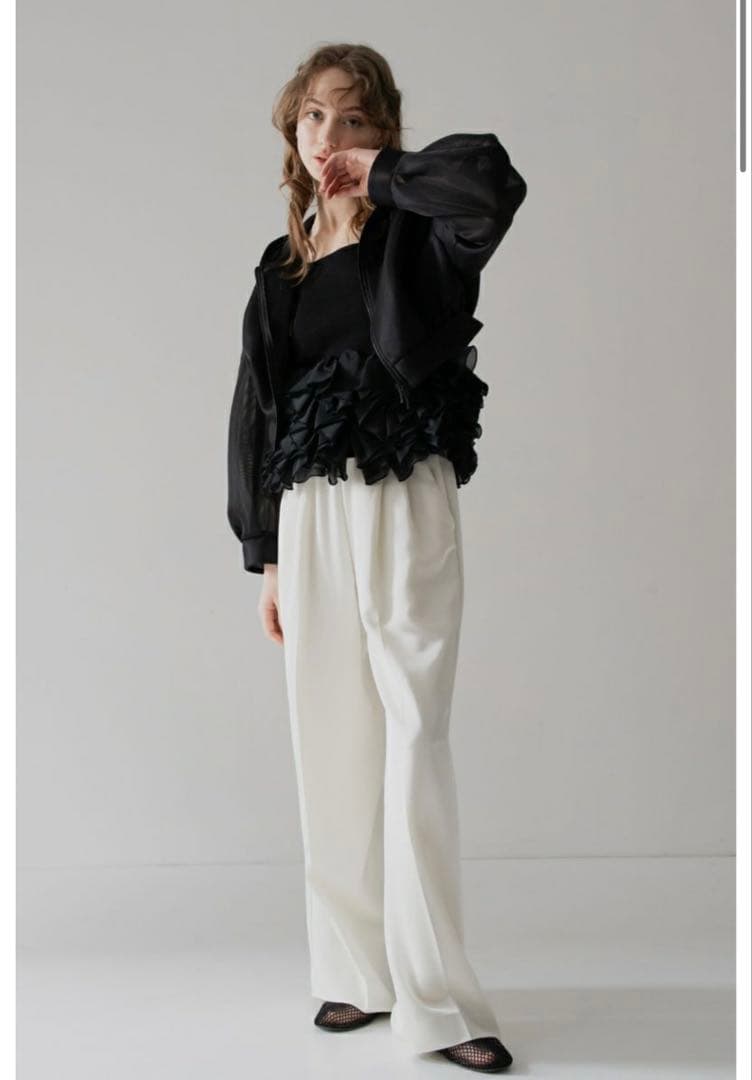 maison de Dolce. blossom cami ブラック