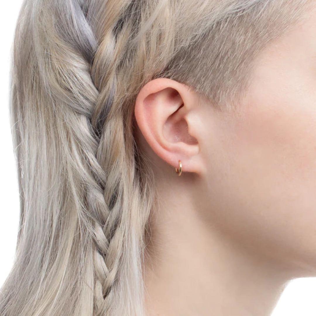 【年末年始セール】Hirotaka Manhattan フープ ピアス XSペア